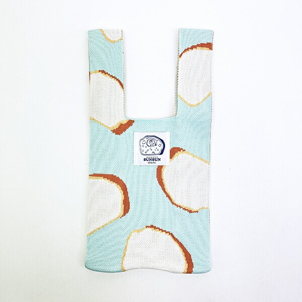 パペットスンスン パン ニットトートバッグ