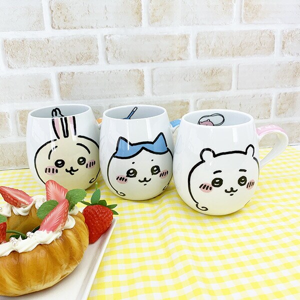ちいかわ うさぎ フェイスマグ キッチン コップ