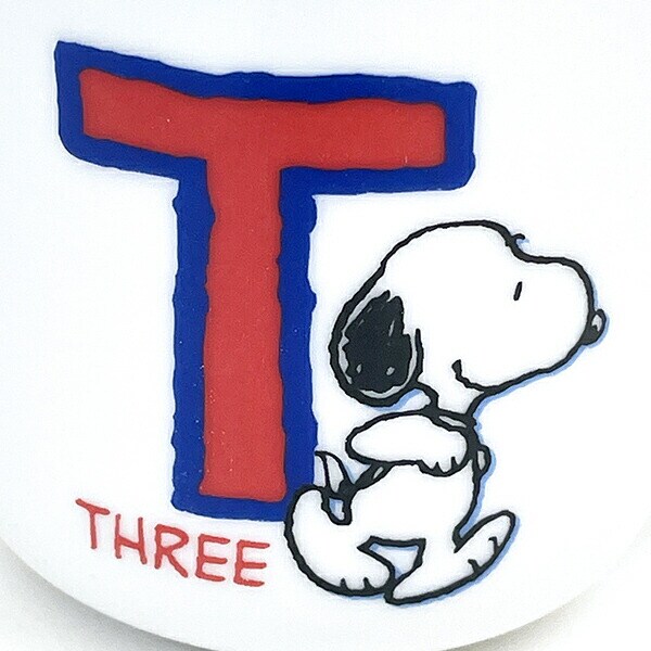 スヌーピー イニシャルマグ T 食器 SNOOPY 日本製