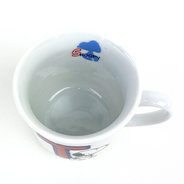 スヌーピー イニシャルマグ T 食器 SNOOPY 日本製