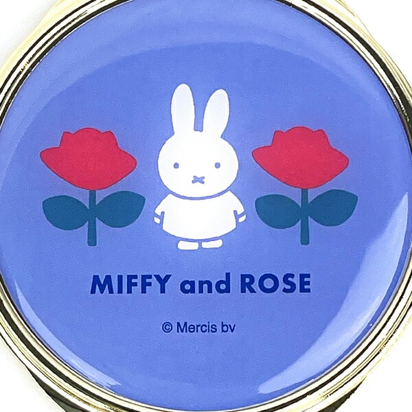 ミッフィー miffy MIFFY AND ROSE コンパクトミラー 日用品