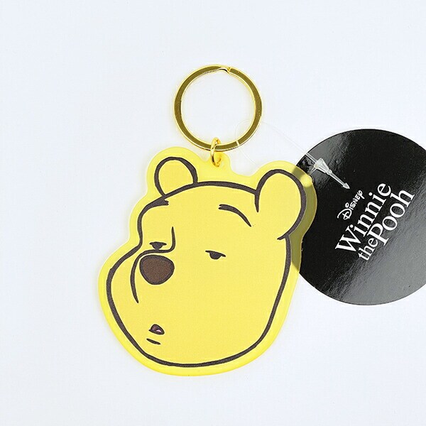 ディズニー くまのプーさん 染色アクリルキーホルダー ファニーフェイスフレンズ  Disney