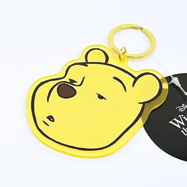 ディズニー くまのプーさん 染色アクリルキーホルダー ファニーフェイスフレンズ  Disney