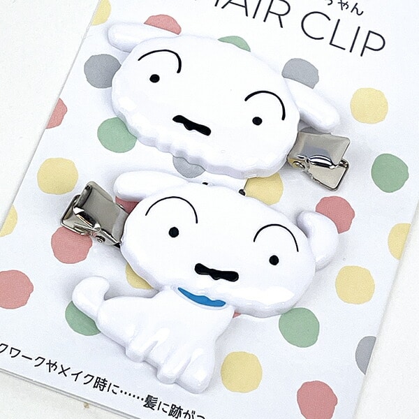 クレヨンしんちゃん シロ ヘアクリップ