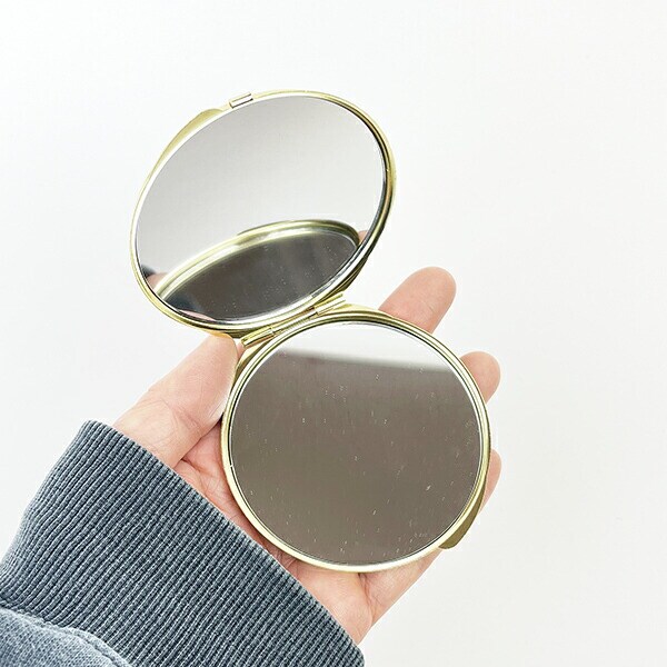 MOOMIN ムーミン ミラー ブラウン レトロシリーズ コンパクトミラー 鏡 メイク