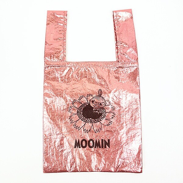 MOOMIN ムーミン シャイニーエコバッグ リトルミイ 折りたたみバッグ マルシェバッグ