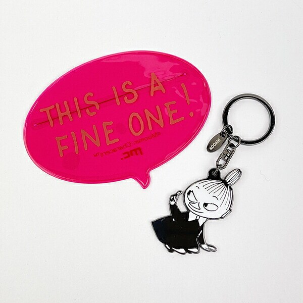 MOOMIN ムーミン PVCケース入りキーホルダー リトルミイ キーアクセサリー