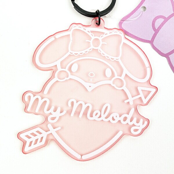 サンリオ マイメロディ マット染色キーホルダー (ピンク) Sanrio