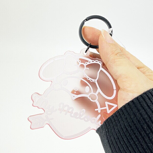 サンリオ マイメロディ マット染色キーホルダー (ピンク) Sanrio