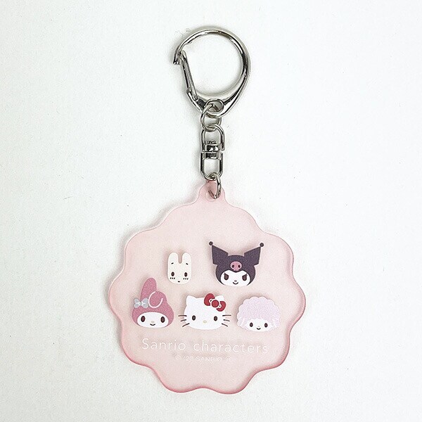 サンリオキャラクターズ アクリルキーホルダー (ピンク) アクキー Sanrio