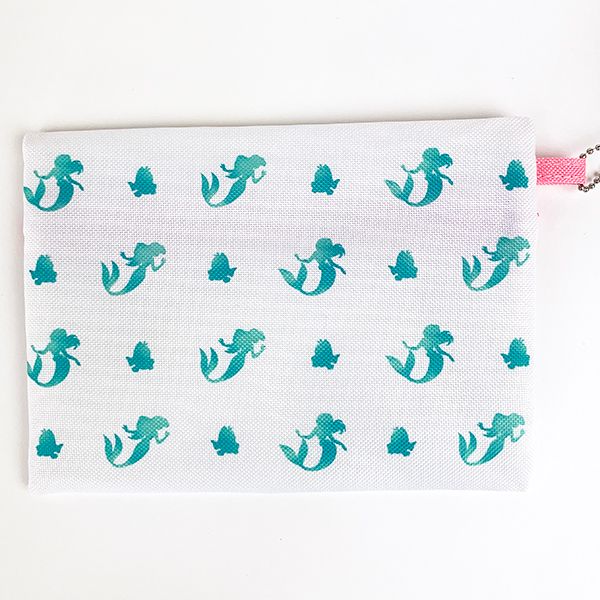 disney アリエル ディズニー 3連ポーチ アリエル フランダー ポーチ 3連 ケース パスケース バッグ 財布 ピンク グッズ