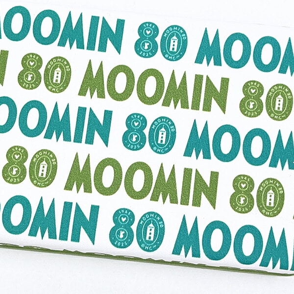 ムーミン 80周年アート アクセサリーケース グリーン MOOMIN