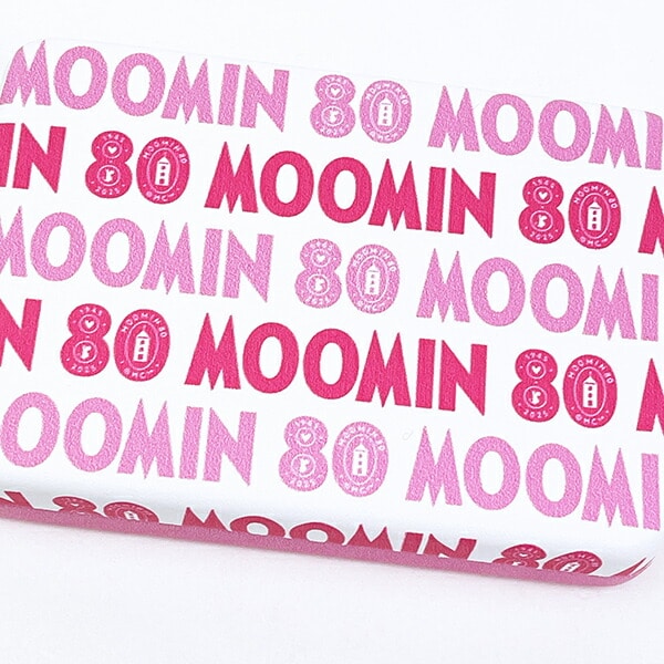 ムーミン 80周年アート アクセサリーケース ピンク MOOMIN