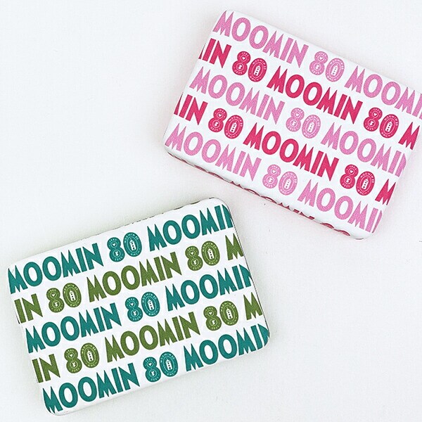ムーミン 80周年アート アクセサリーケース ピンク MOOMIN