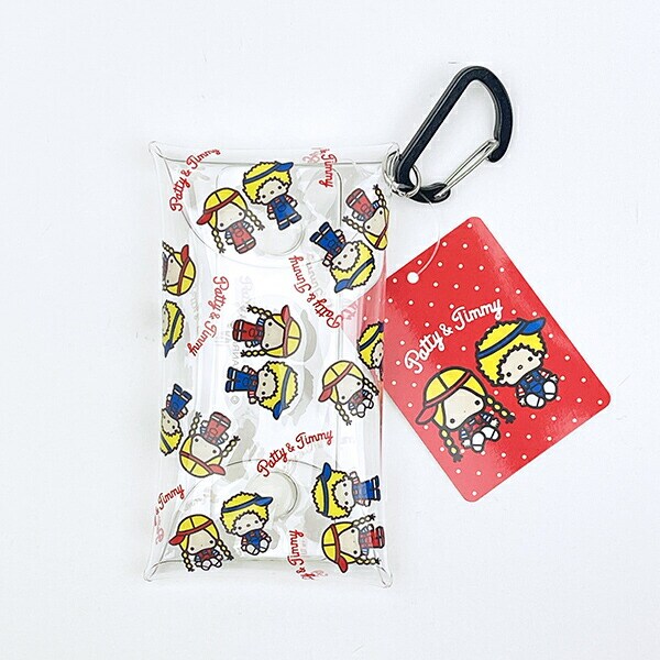 サンリオ パティ＆ジミー クリアマルチケース(S) ベーシック Sanrio
