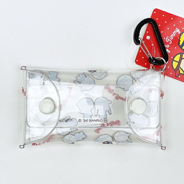 サンリオ パティ＆ジミー クリアマルチケース(S) ベーシック Sanrio