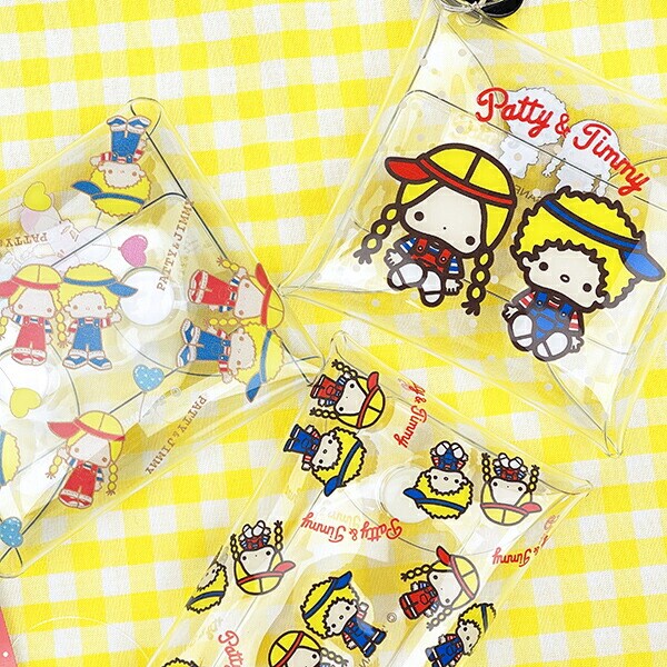 サンリオ パティ＆ジミー クリアマルチケース(S) ベーシック Sanrio