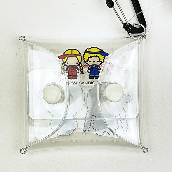 サンリオ パティ＆ジミー クリアマルチケース(SS) ベーシック Sanrio