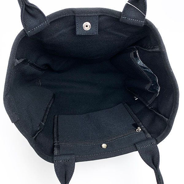 スヌーピー デイリートートー バッグ ブラック SNOOPY