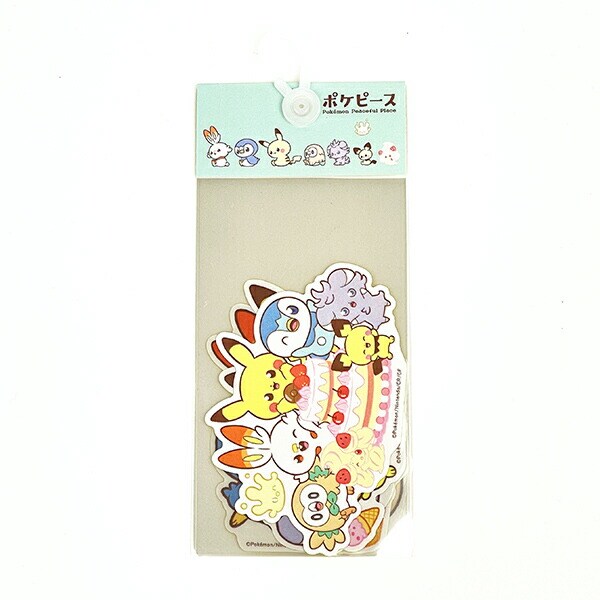ポケットモンスター ポケモン ステッカー5枚セットA ポケピース シール デコ アレンジ 文具