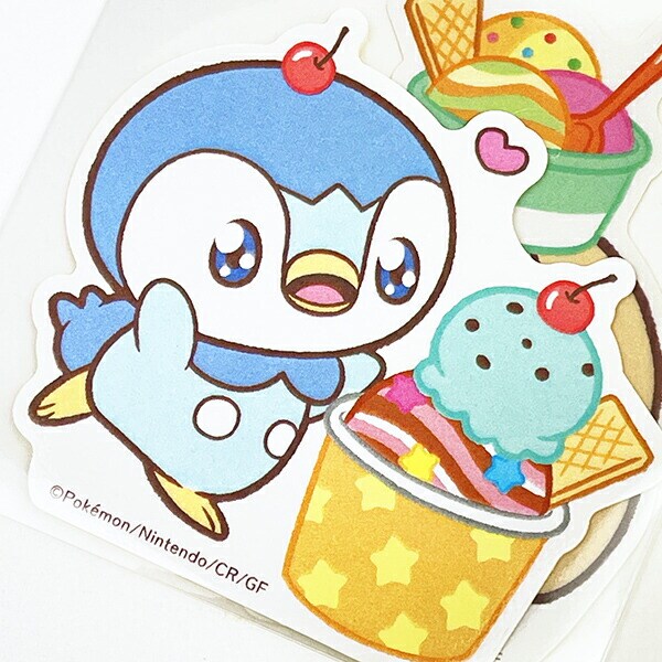 ポケットモンスター ポケモン ステッカー5枚セットA ポケピース シール デコ アレンジ 文具