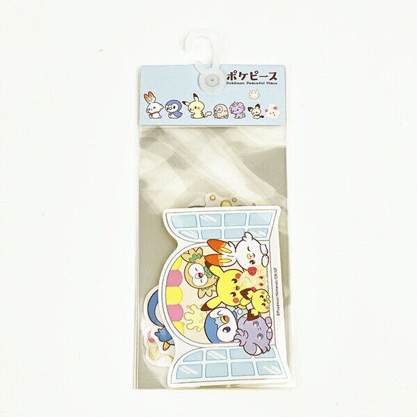ポケットモンスター ポケモン ステッカー5枚セットB ポケピース シール デコ アレンジ 文具