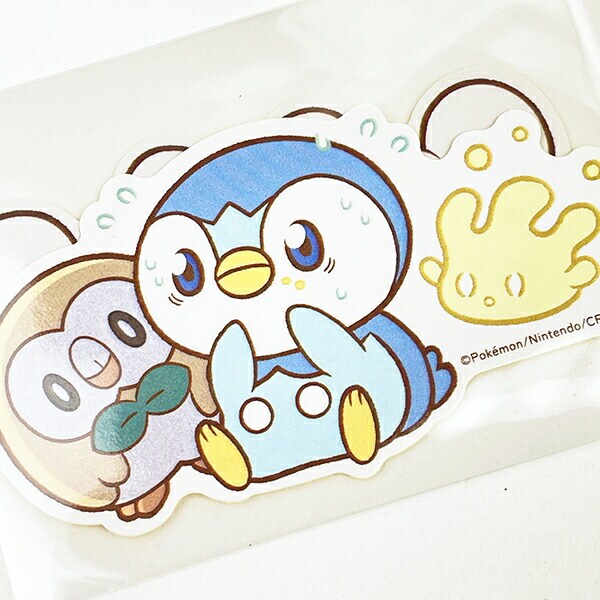 ポケットモンスター ポケモン ステッカー5枚セットB ポケピース シール デコ アレンジ 文具