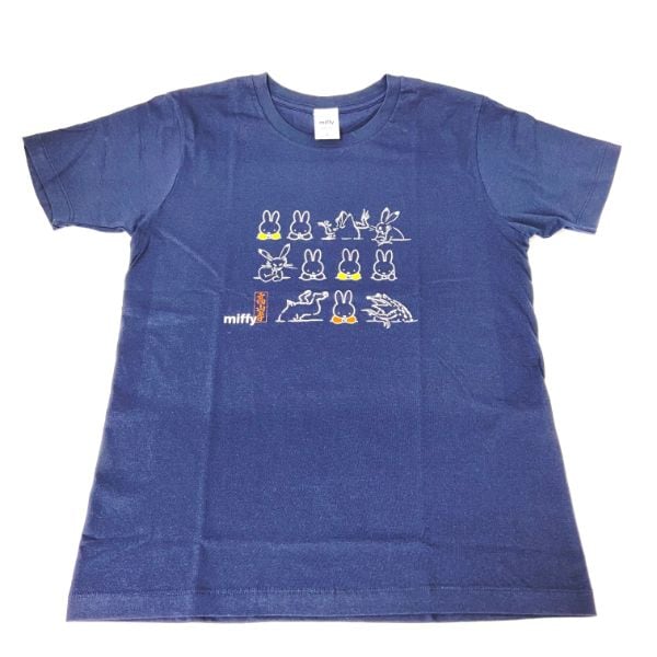 miffy ミッフィー ｔシャツ mサイズ miffy×鳥獣戯画 にぎやか 洋服 鳥獣戯画 グッズ