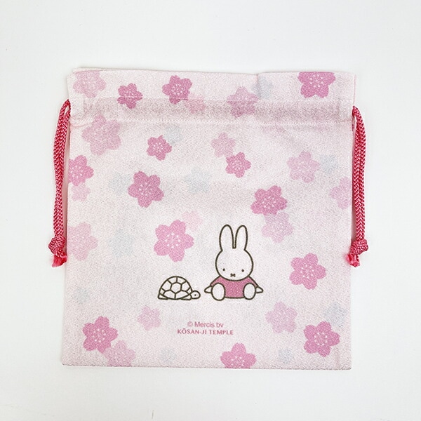 ミッフィー miffy ×鳥獣戯画 巾着 MA  日本製