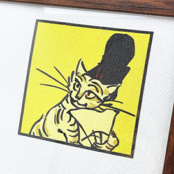 ミッフィー miffy X 鳥獣戯画 額装 (B) アート インテリア 日本製