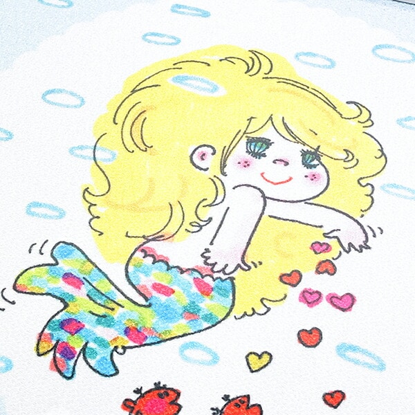 水森亜土 額装 人魚 インテリア