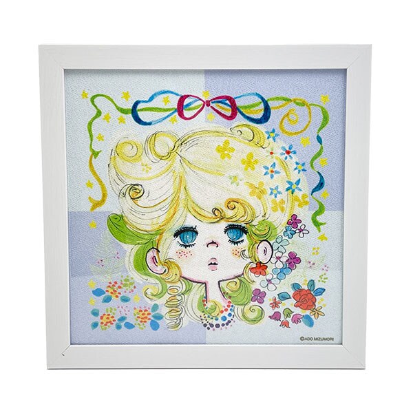 水森亜土 額装 フェイス インテリア