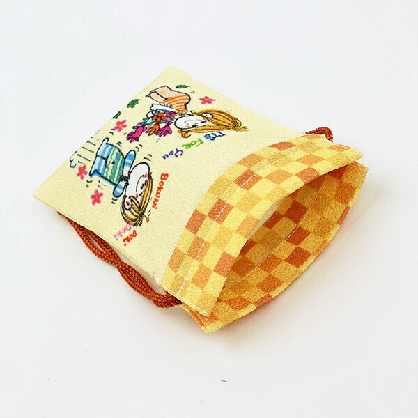 水森亜土 豆巾着 花束 日本製