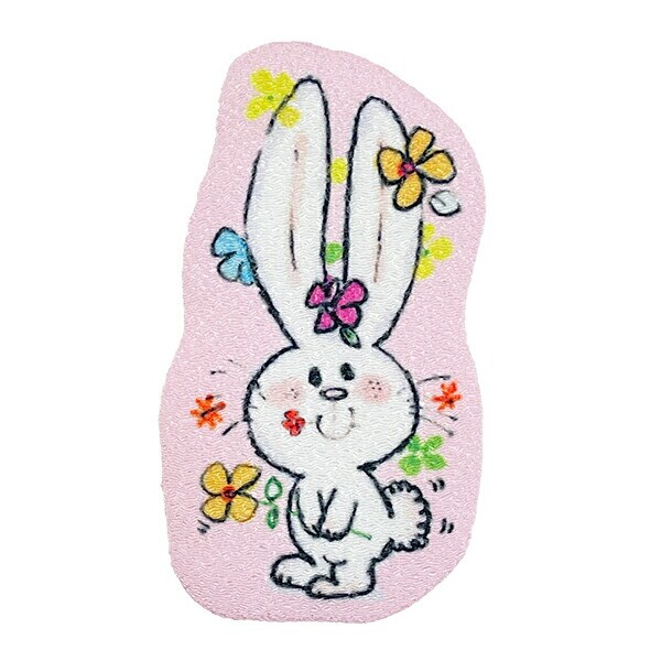 水森亜土 マグネット うさぎフラワー 日本製