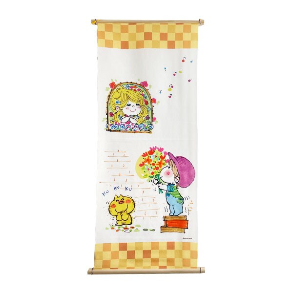 水森亜土 タペストリー 花束 インテリア