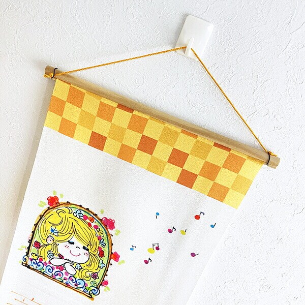 水森亜土 タペストリー 花束 インテリア