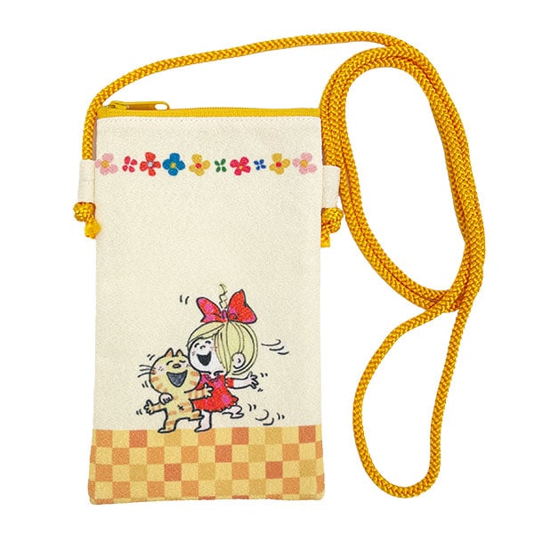 水森亜土 スマホショルダー ミータン