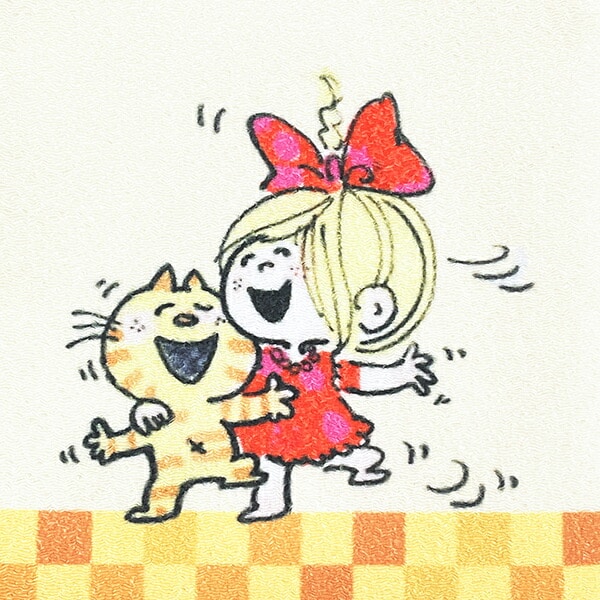 水森亜土 スマホショルダー ミータン