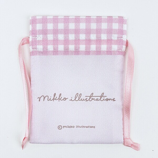 mikko illustrations ミッコ ムース まめ巾着 日本製