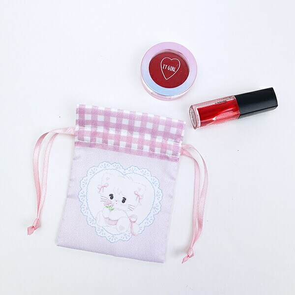 mikko illustrations ミッコ ムース まめ巾着 日本製