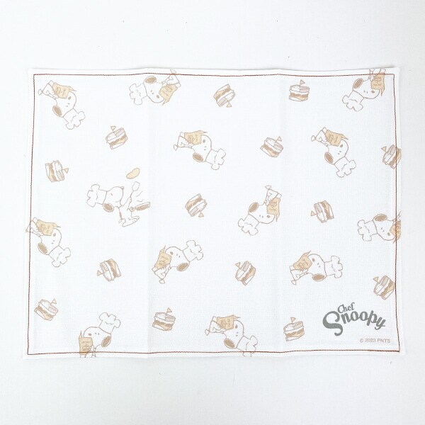 スヌーピー ランチョンマット （オレンジ） シェフスヌーピー ランチ 日本製 SNOOPY