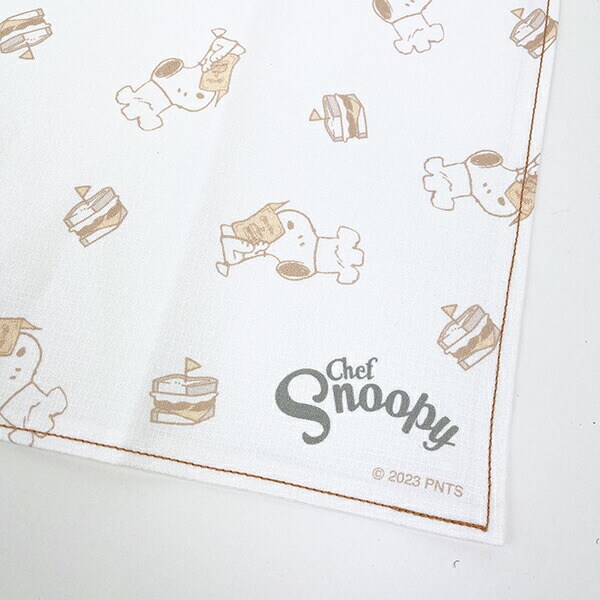 スヌーピー ランチョンマット （オレンジ） シェフスヌーピー ランチ 日本製 SNOOPY