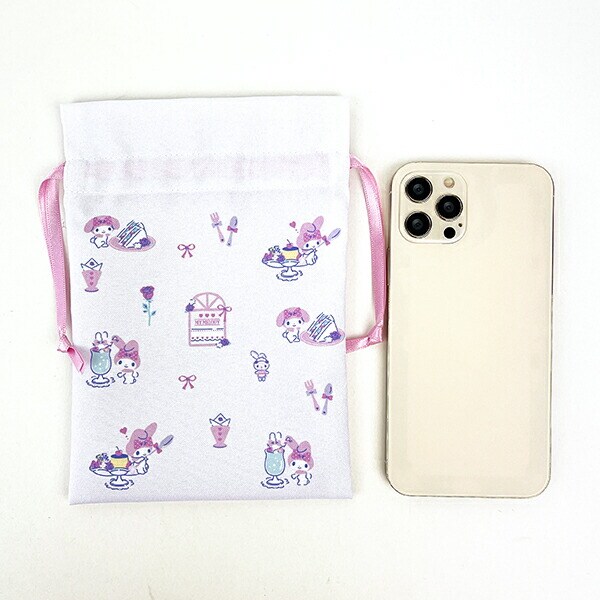 サンリオ マイメロディ パステル 巾着 日本製