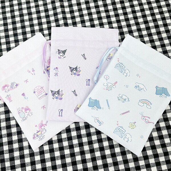 サンリオ マイメロディ パステル 巾着 日本製