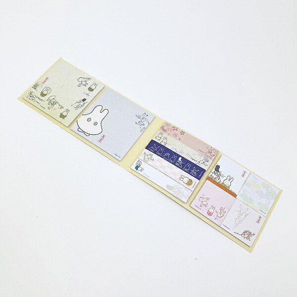 ミッフィー miffy 鳥獣戯画 ふせんセット(B) 文具