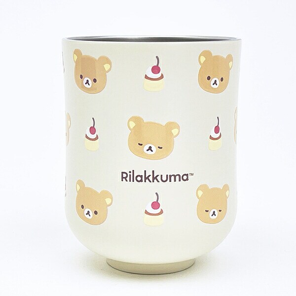 リラックマ ステンレス湯呑 コップ ベーシックリラックマシリーズ