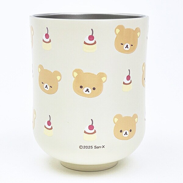 リラックマ ステンレス湯呑 コップ ベーシックリラックマシリーズ
