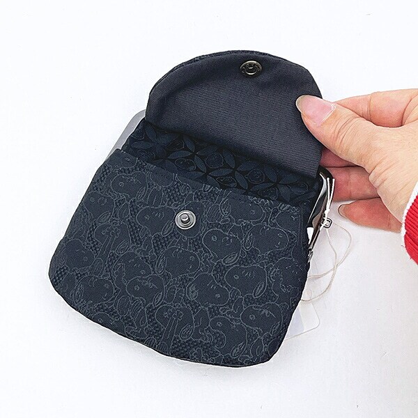 スヌーピー ALL STYLE 口金財布 西陣織シリーズ 日本製 SNOOPY