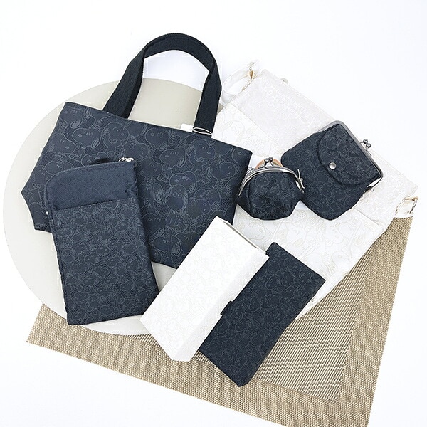 スヌーピー ALL STYLE 口金財布 西陣織シリーズ 日本製 SNOOPY