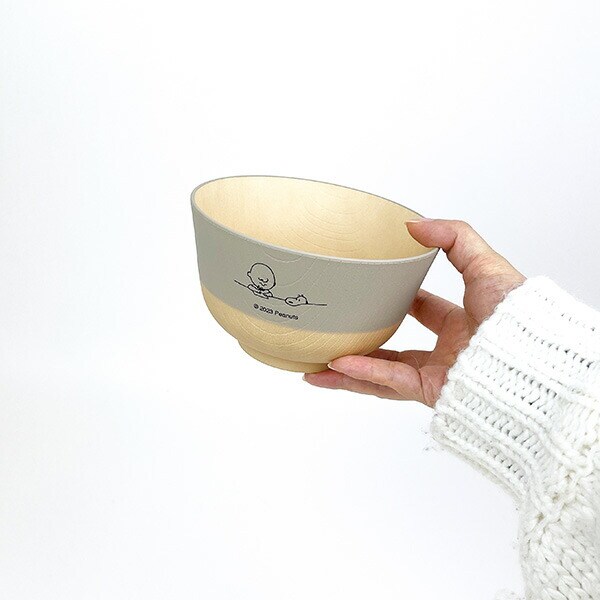 スヌーピー 塗り分け丼 STUDY キッチン 日本製 SNOOPY(PWD)